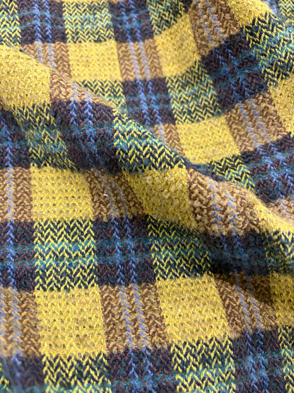 WALTHER 019 checkered shetland wool tweed