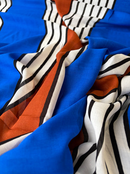 PC PHIL 002 viscose voile stripes