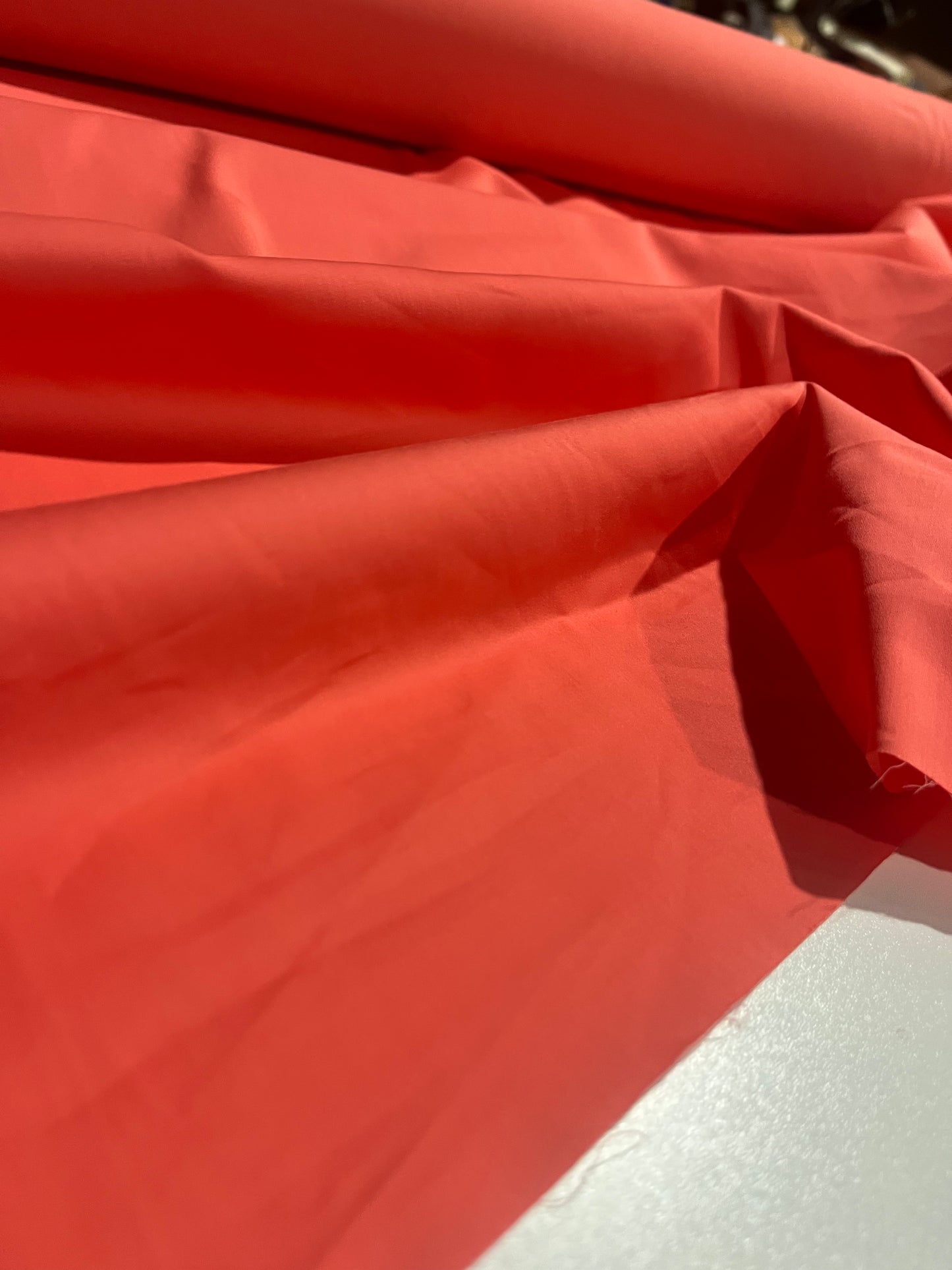 BIRMA 010 coral stretch poly viscose