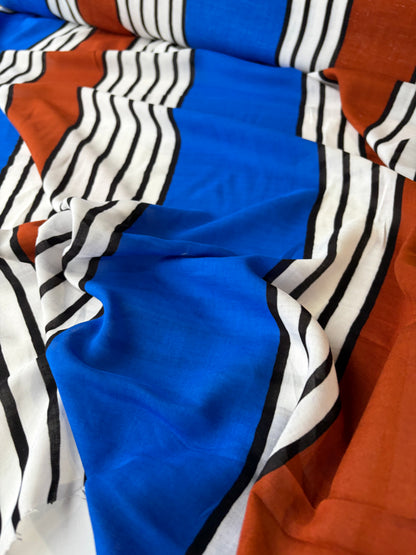 PC PHIL 002 viscose voile stripes