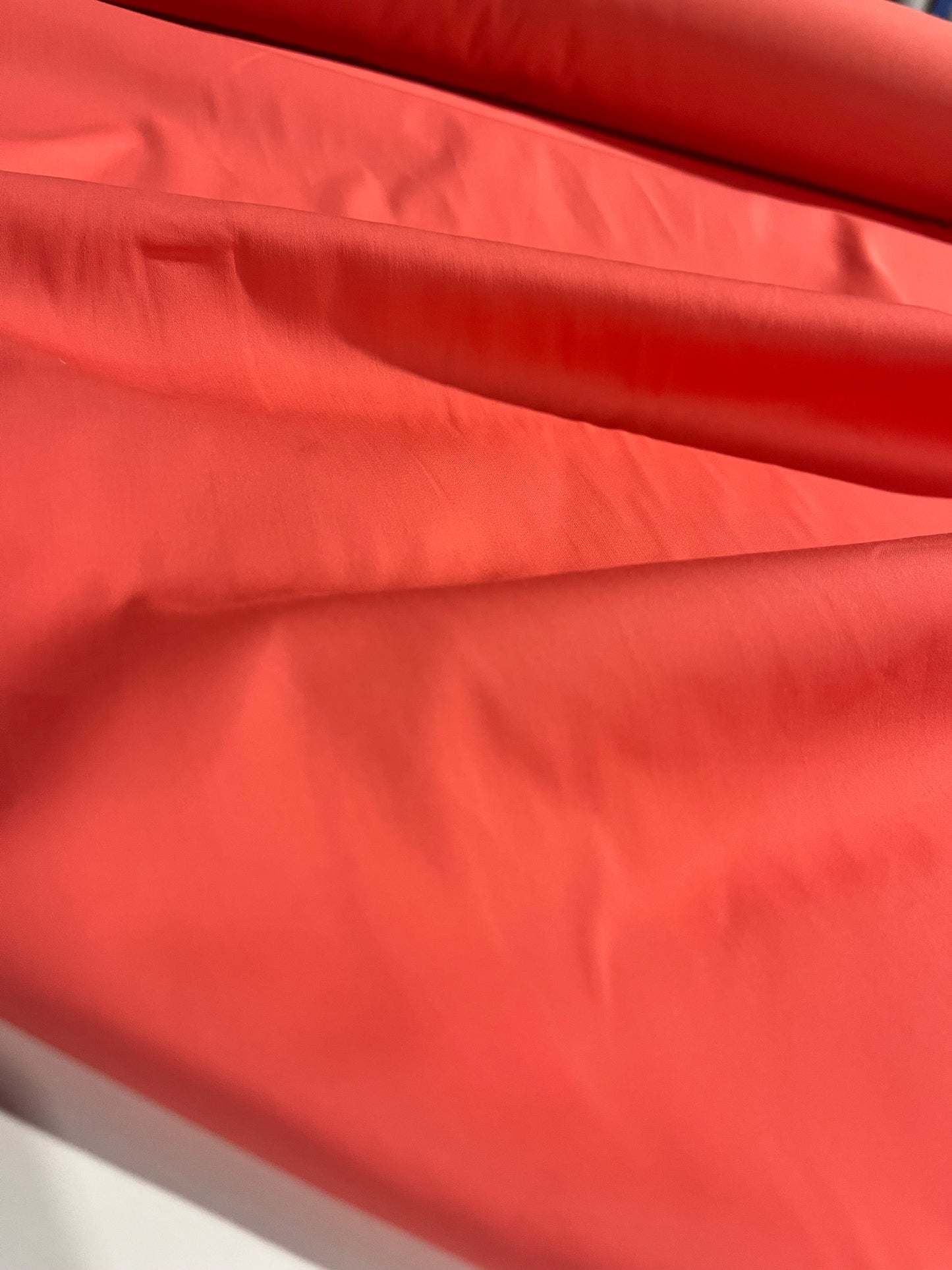 BIRMA 010 coral stretch poly viscose