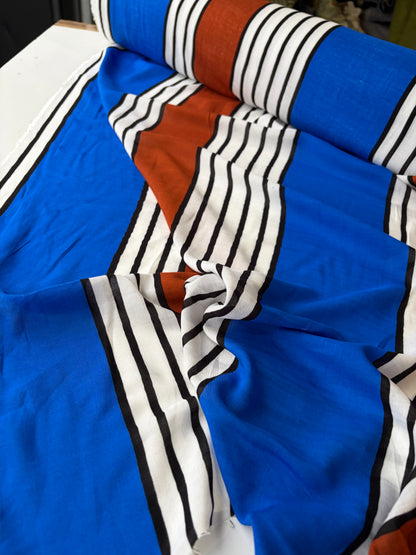 PC PHIL 002 viscose voile stripes