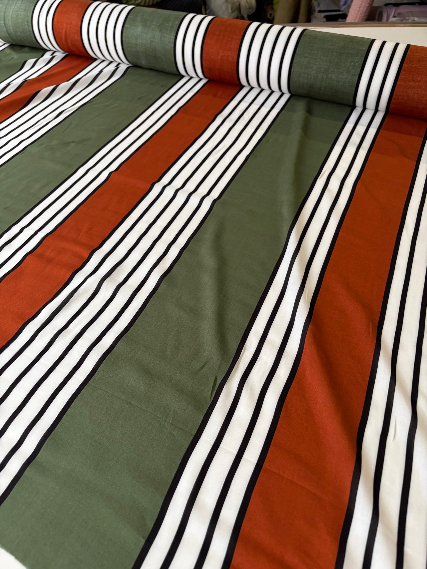 PHIL 003 viscose voile stripes