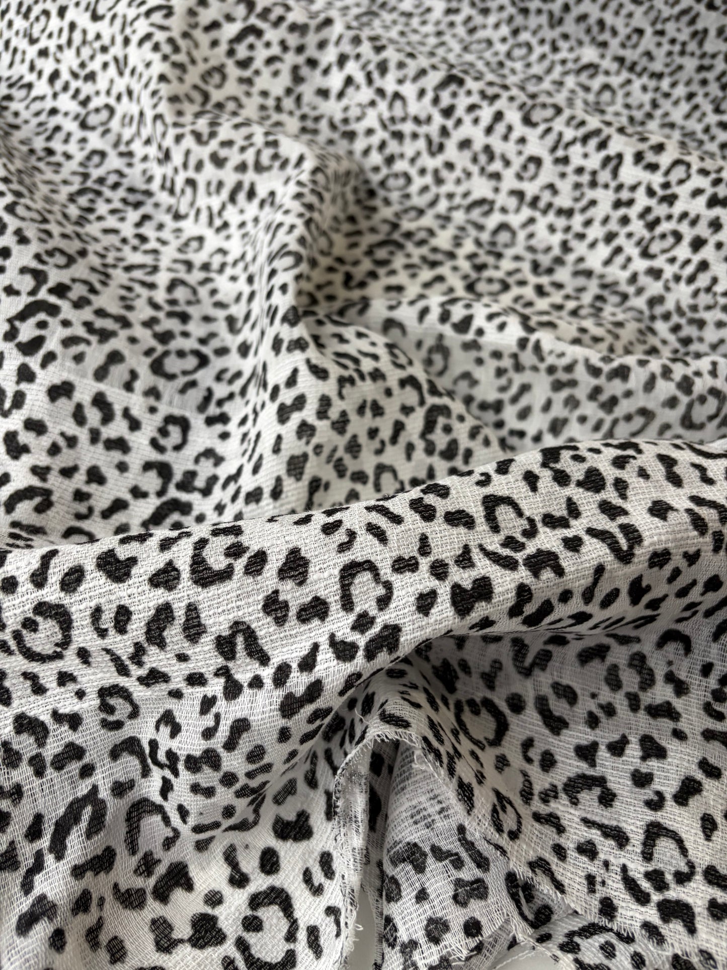 PHIL 006  cotton gaze with animal print