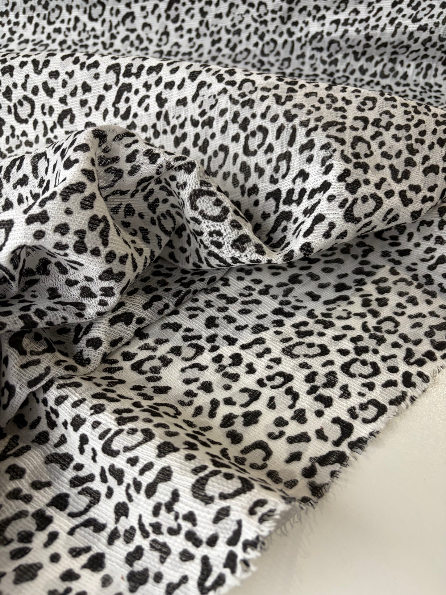 PHIL 006  cotton gaze with animal print