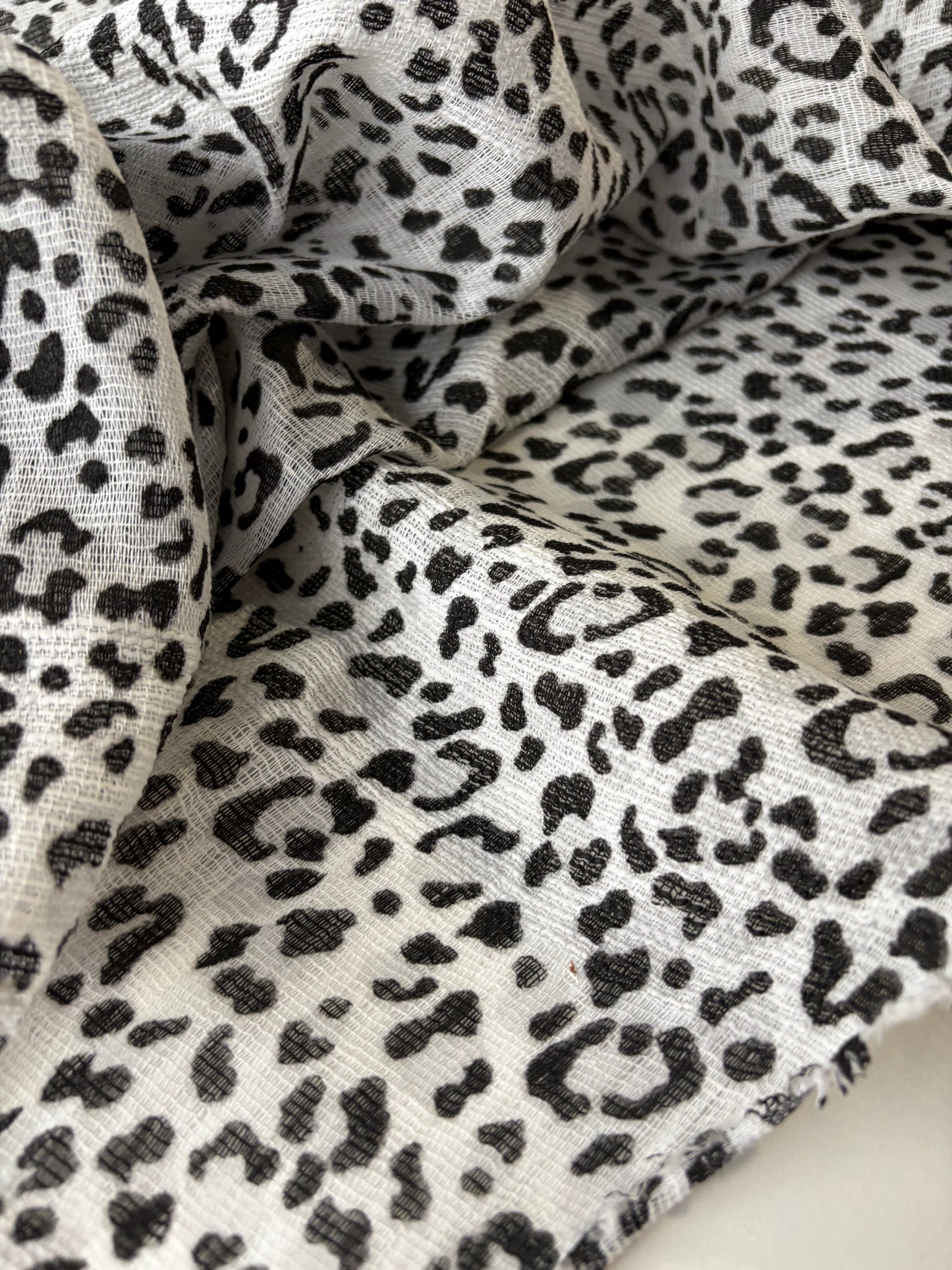 PHIL 006  cotton gaze with animal print