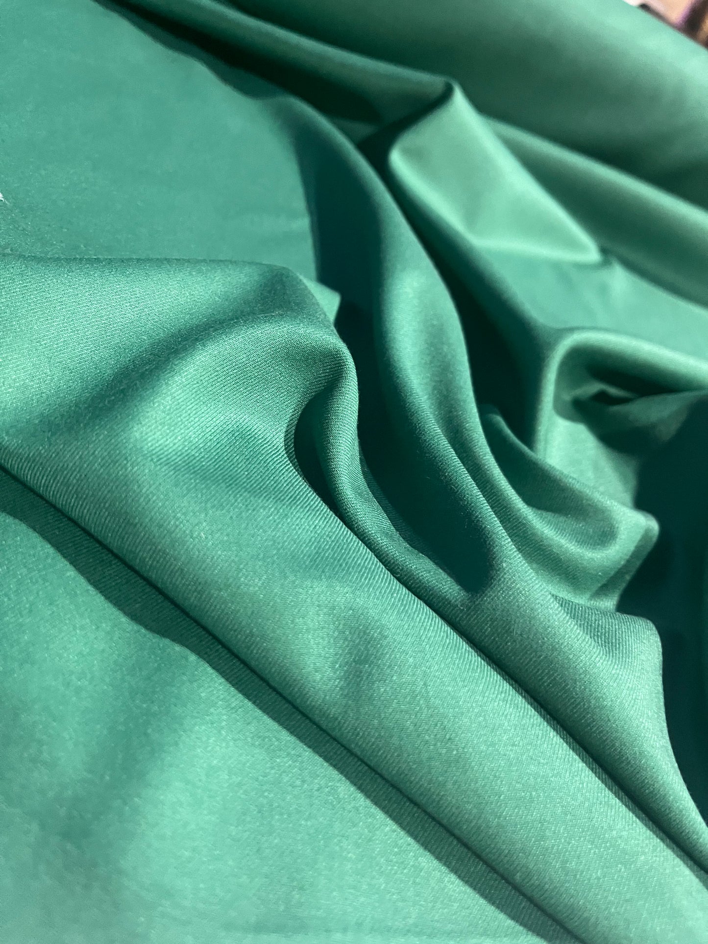 BIRMA 018 wool stretch bottle green