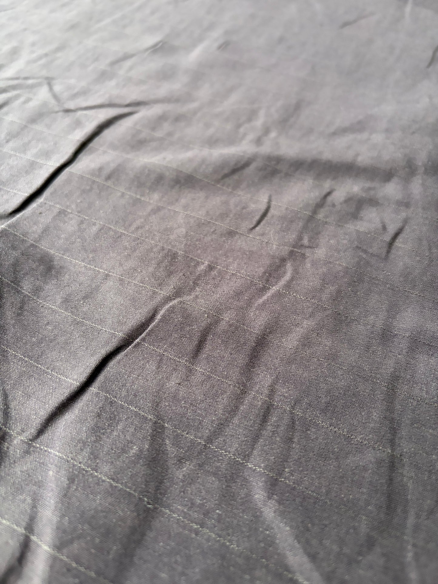 PHIL 007 viscose linen stretch grey/brown stripes
