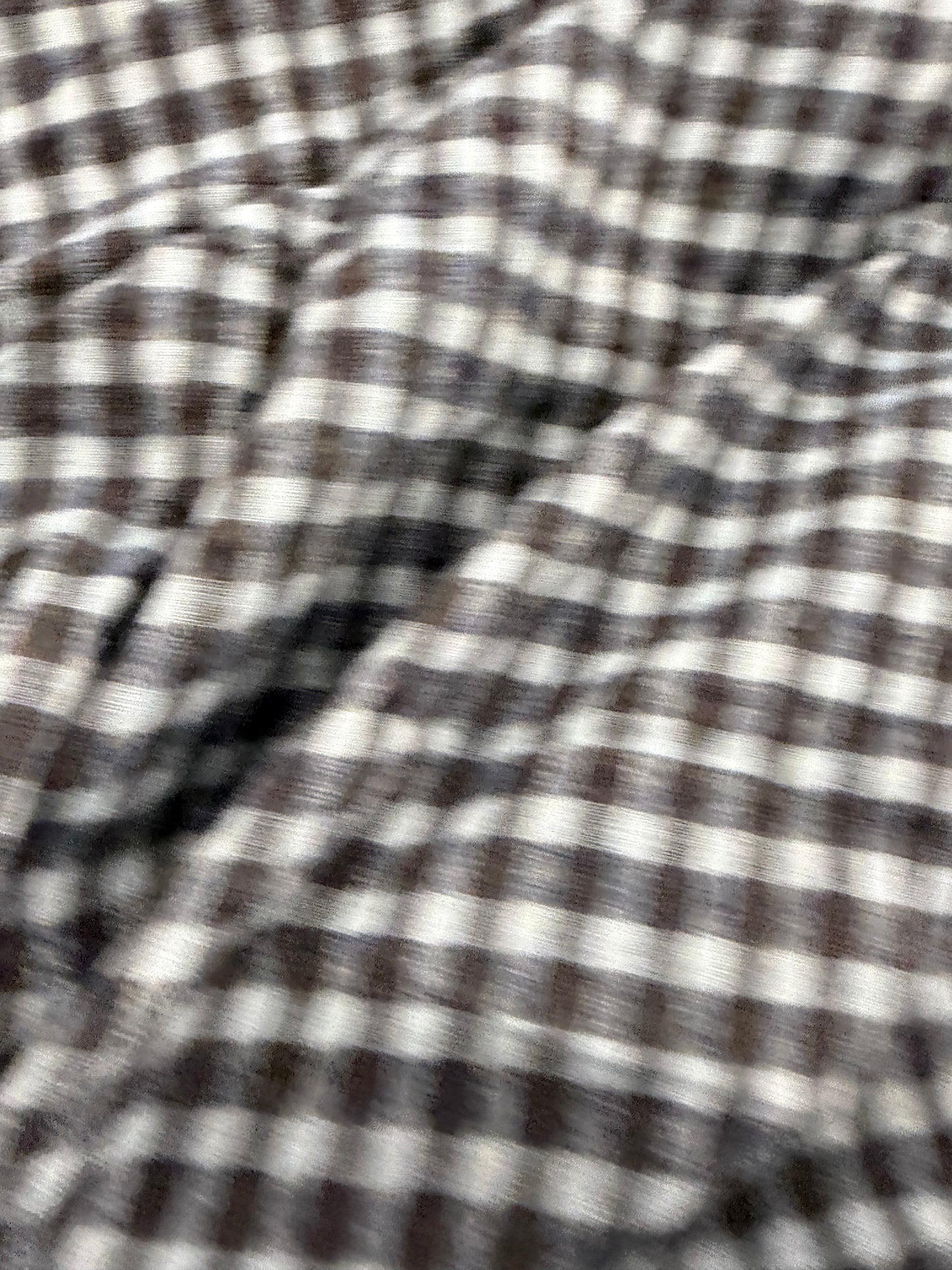 WALTHER 026 colourwoven cotton seersucker check