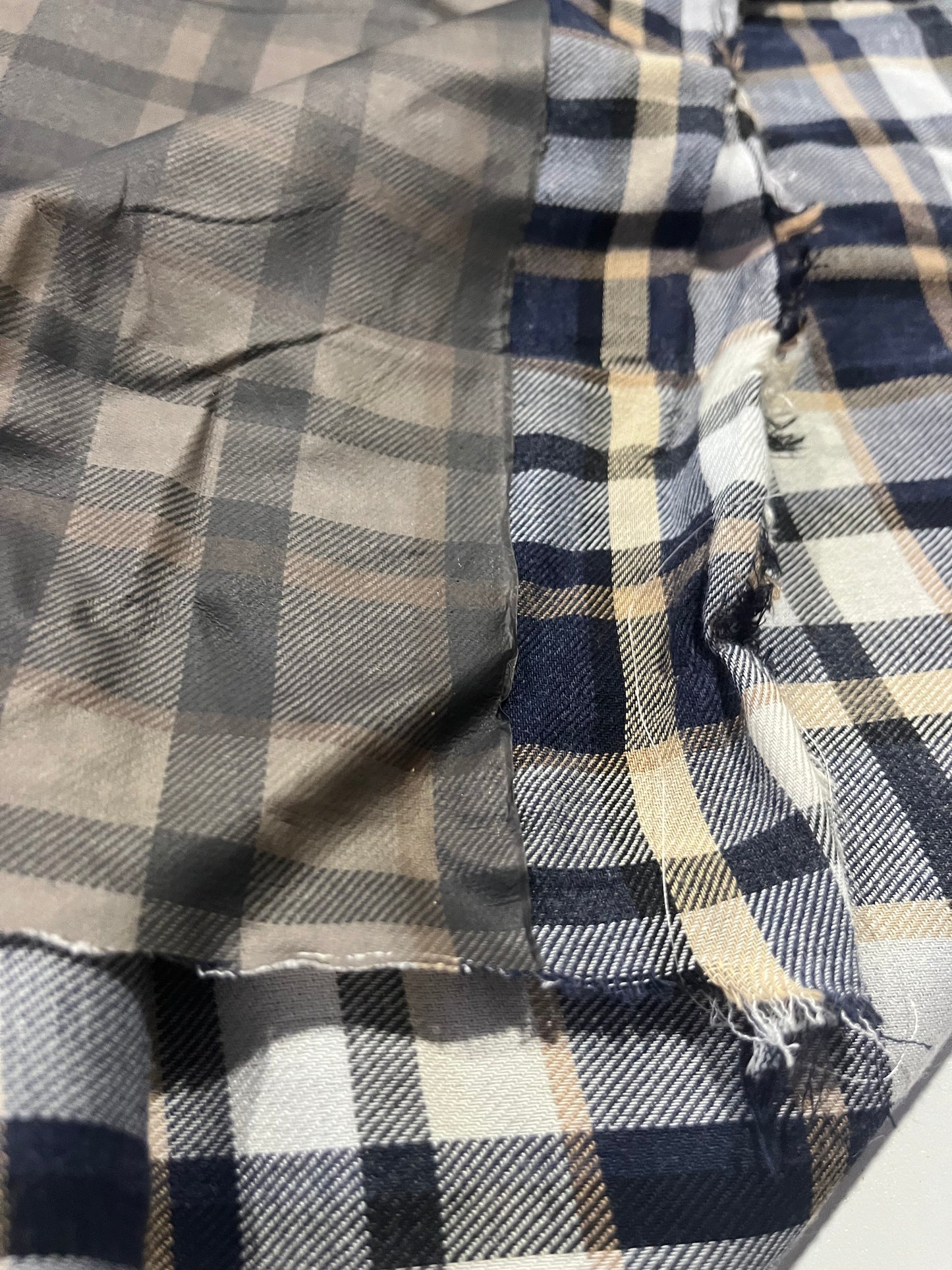 TOM 013 colourwoven cotton check for raincoats