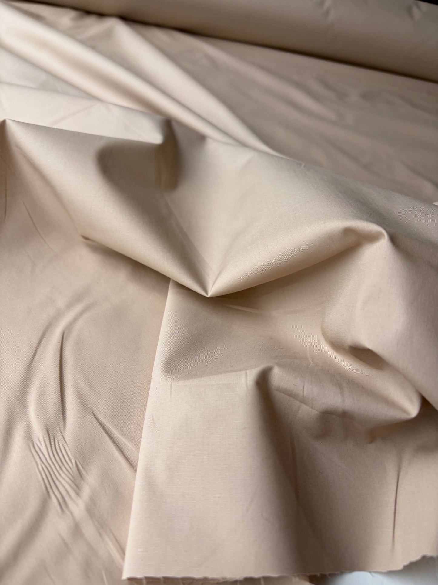 PHIL 010 Poplin stretch prestige sand