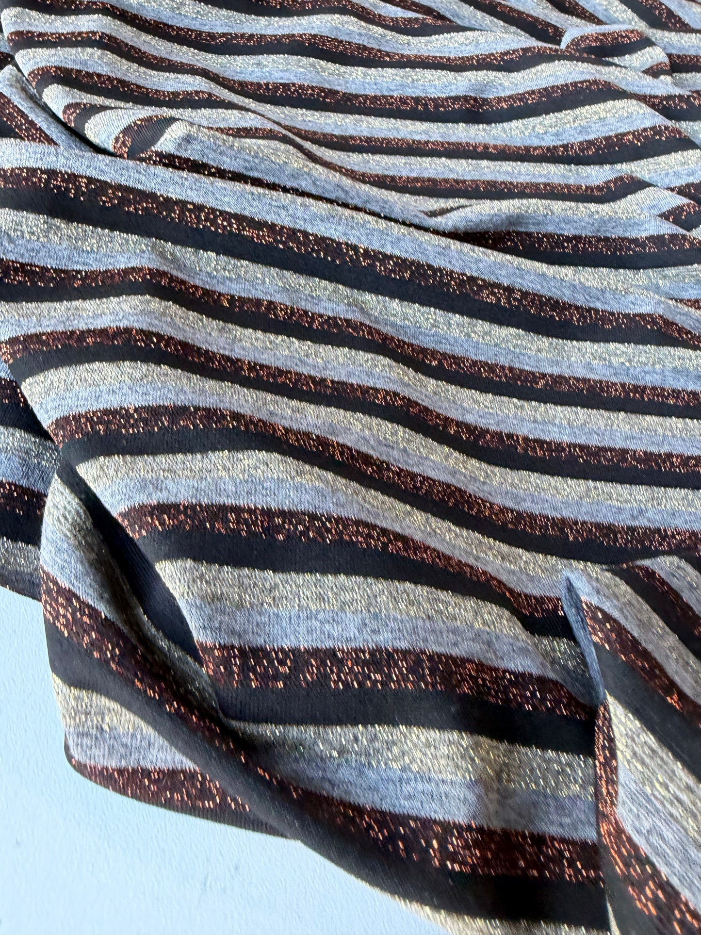 RALPH 031 shiny striped jersey