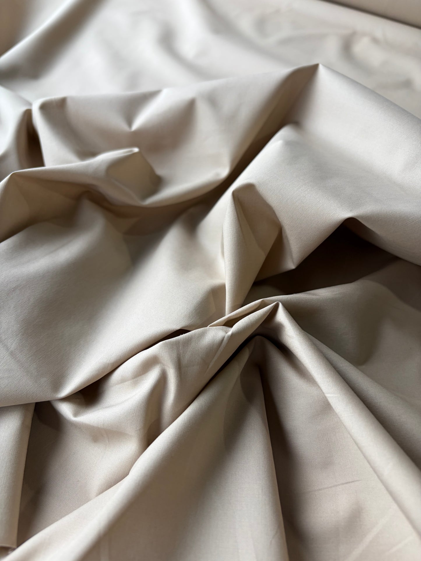 PHIL 010 Poplin stretch prestige sand