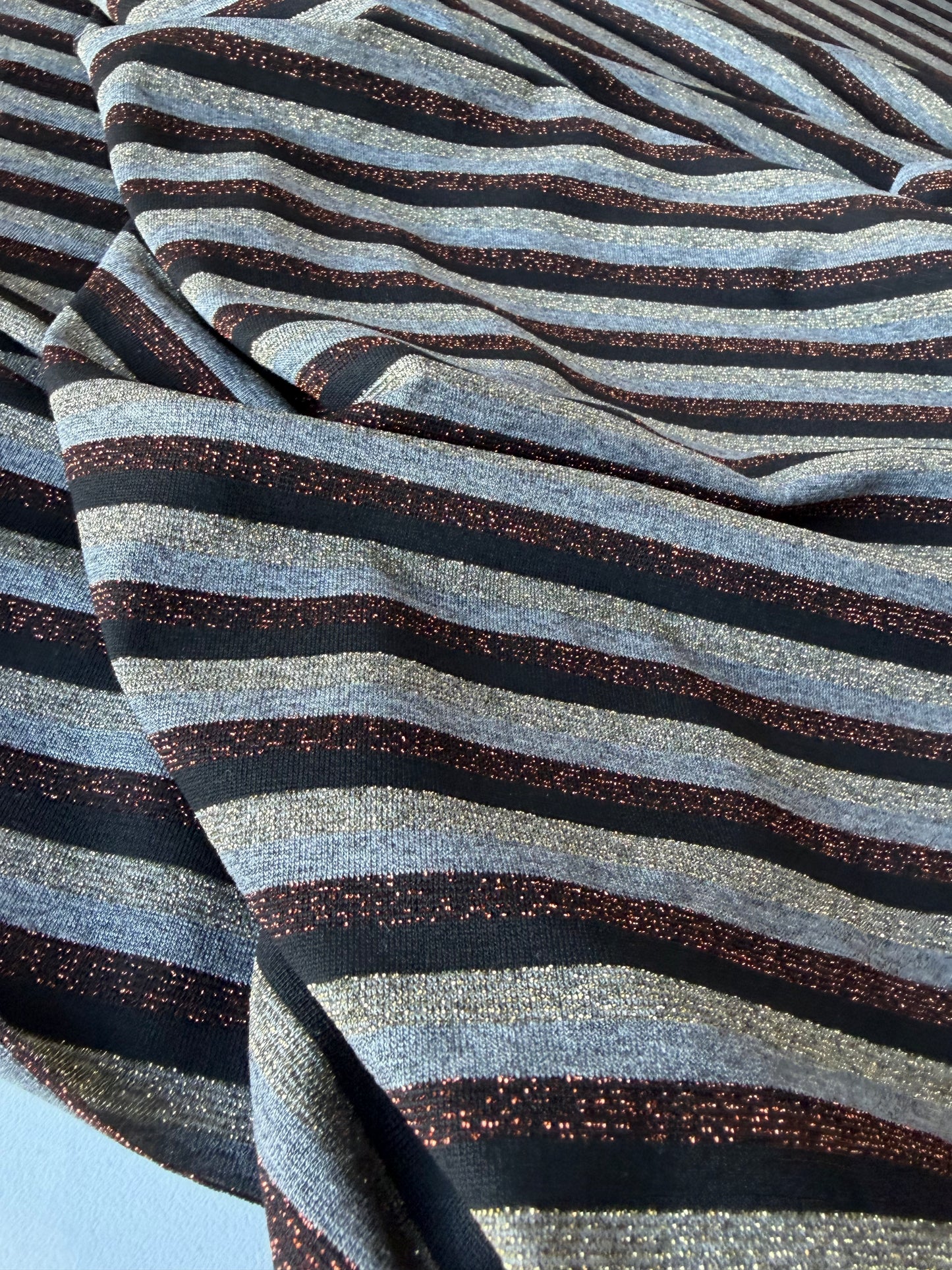 RALPH 031 shiny striped jersey