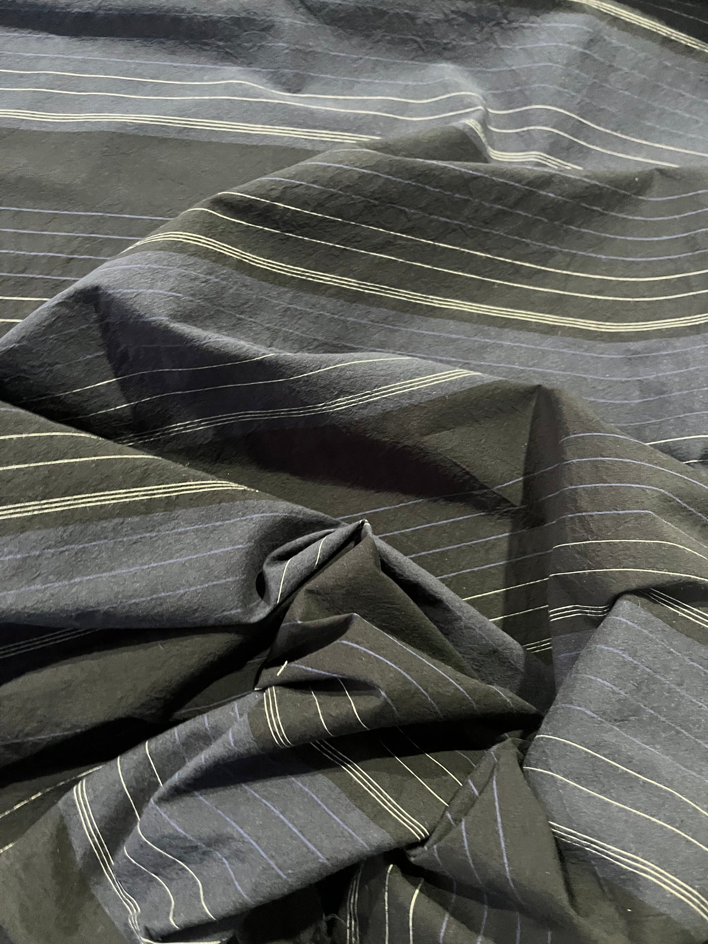 TOM 017 colourwoven cotton shadowstripe