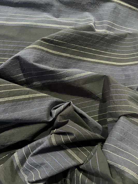 TOM 017 colourwoven cotton shadowstripe