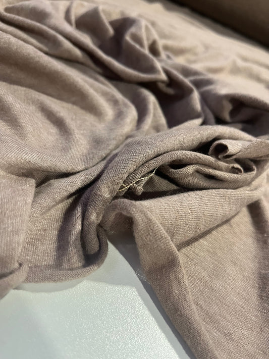 BIRMA 026 jersey viscose/wool warm sand