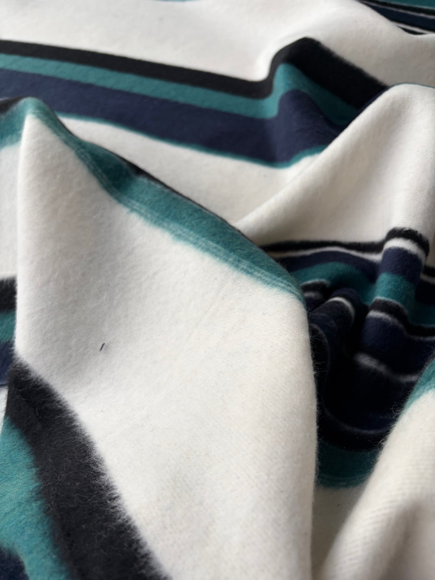 RALPH 037 striped coat fabric with wool