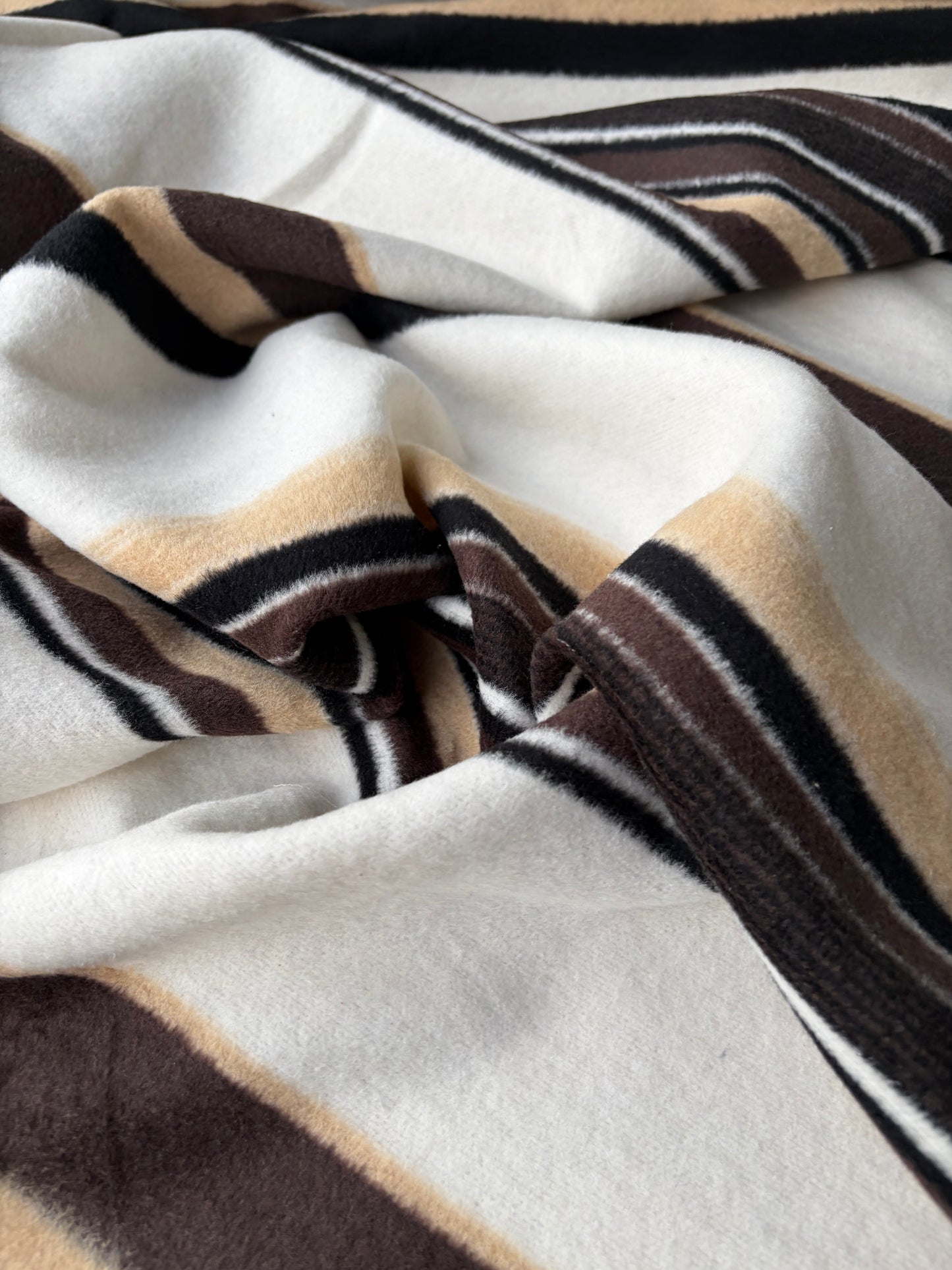 RALPH 038 striped coat fabric with wool