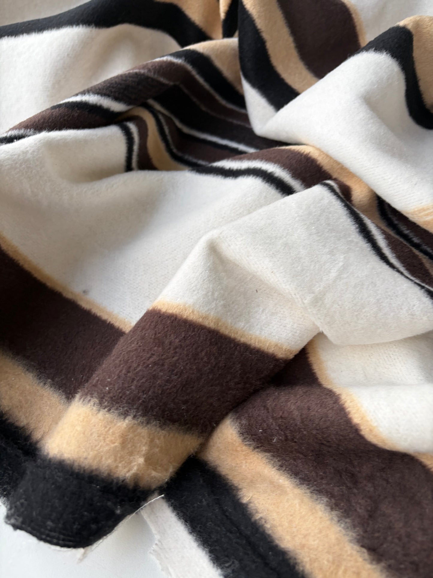 RALPH 038 striped coat fabric with wool