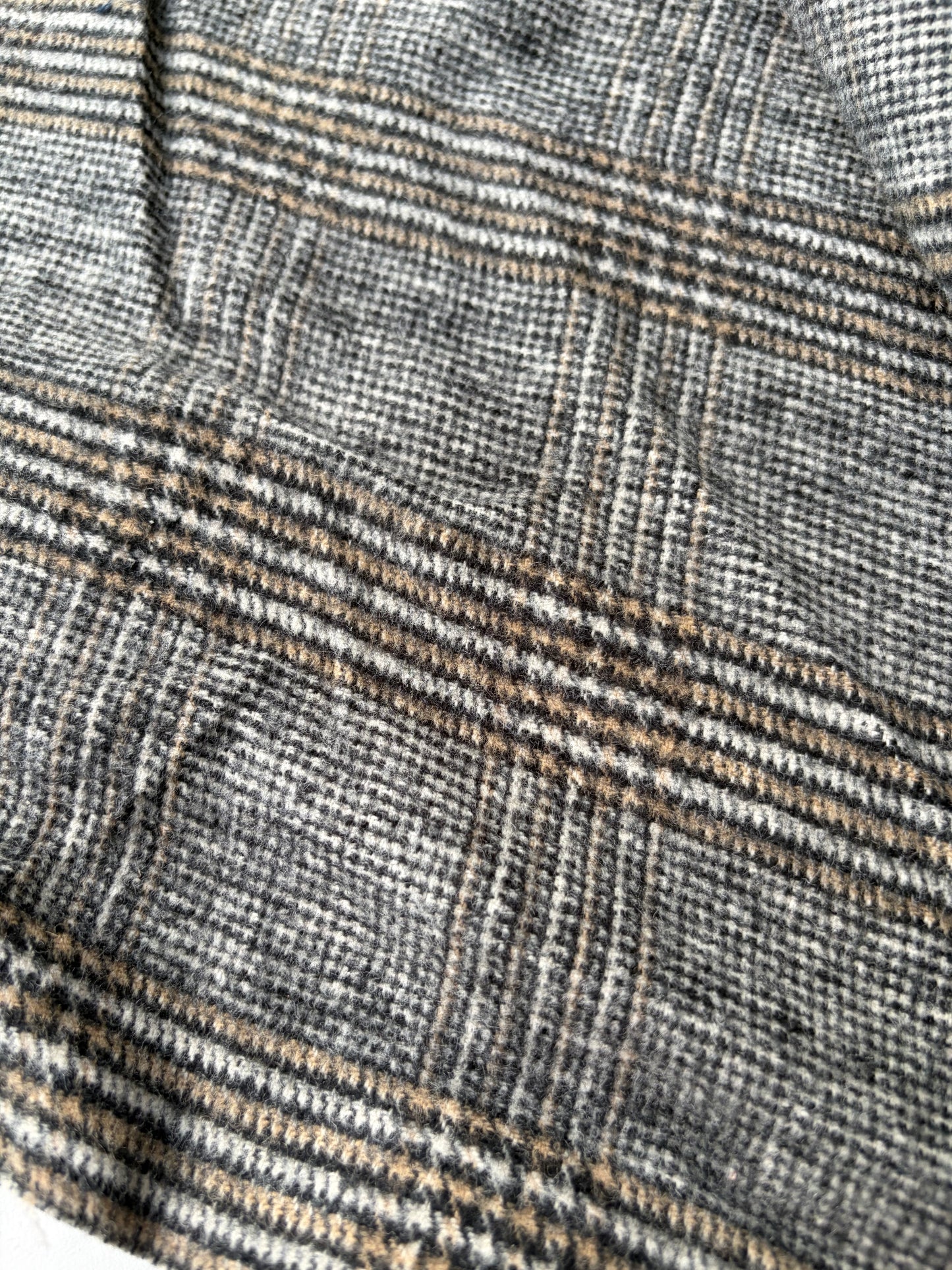 RALPH 039 classical checkered wool flannel