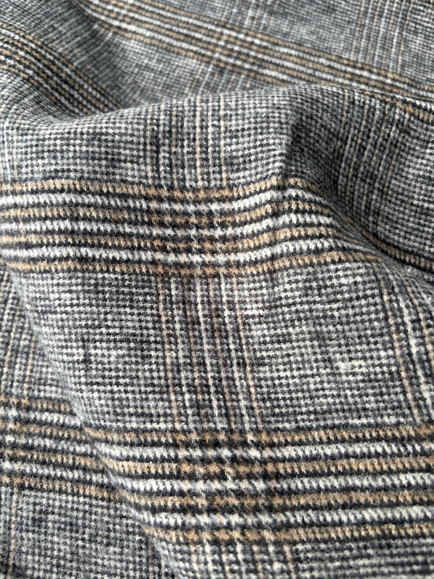 RALPH 039 classical checkered wool flannel