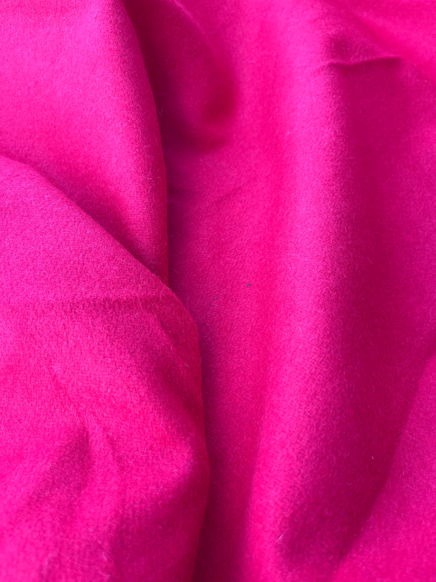 LOUIS 008 boiled wool red