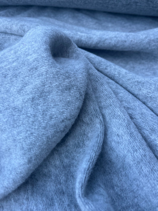LOUIS 010 Heavy jersey with wool light grey