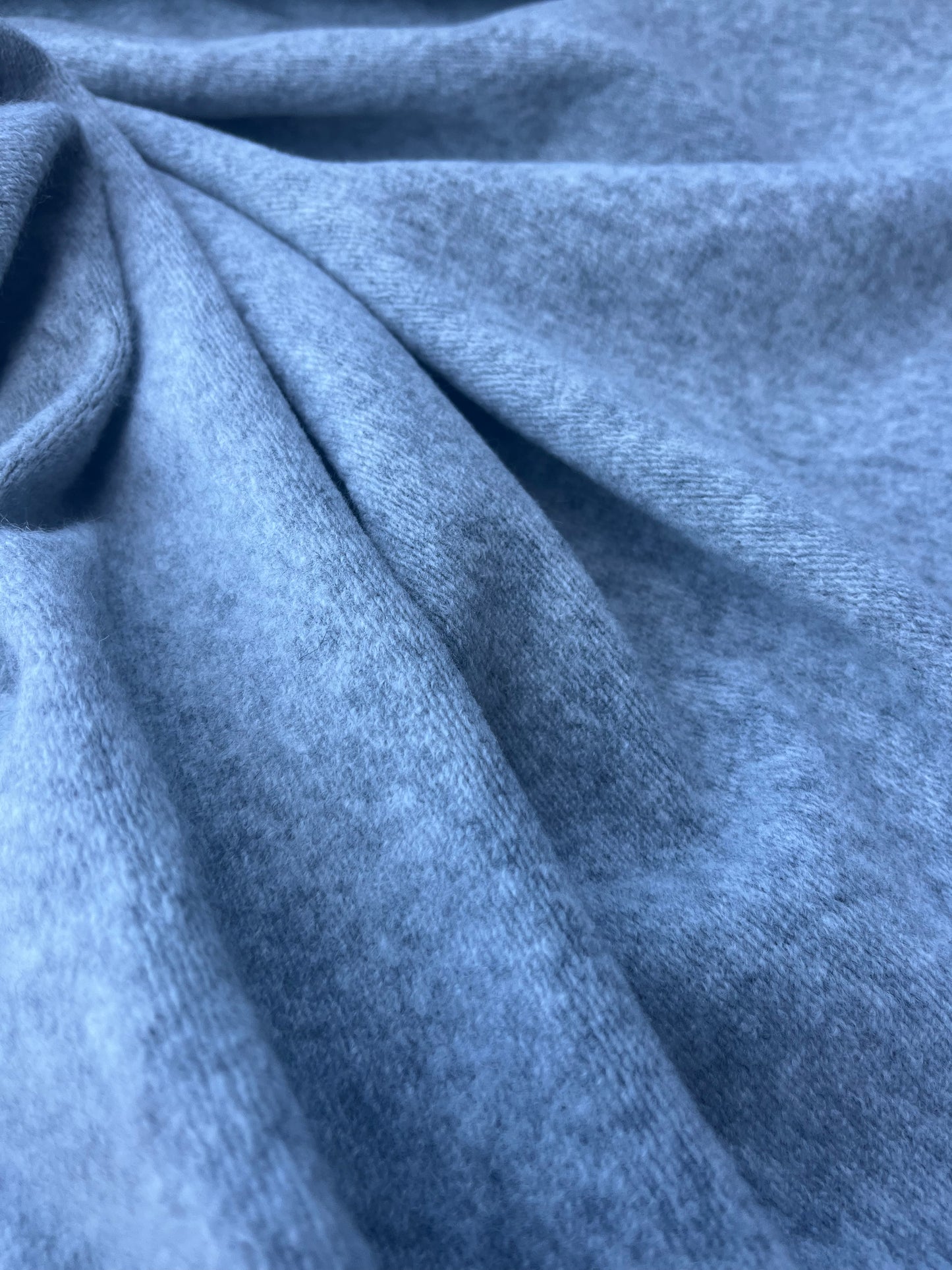 LOUIS 010 Heavy jersey with wool light grey