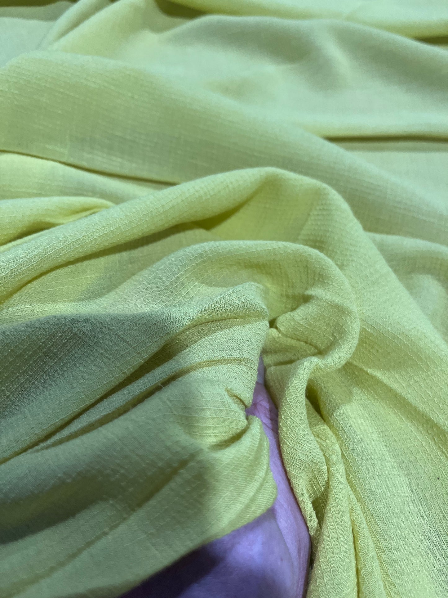 Adèle viscose/cotton/linen BRIGHT YELLOW