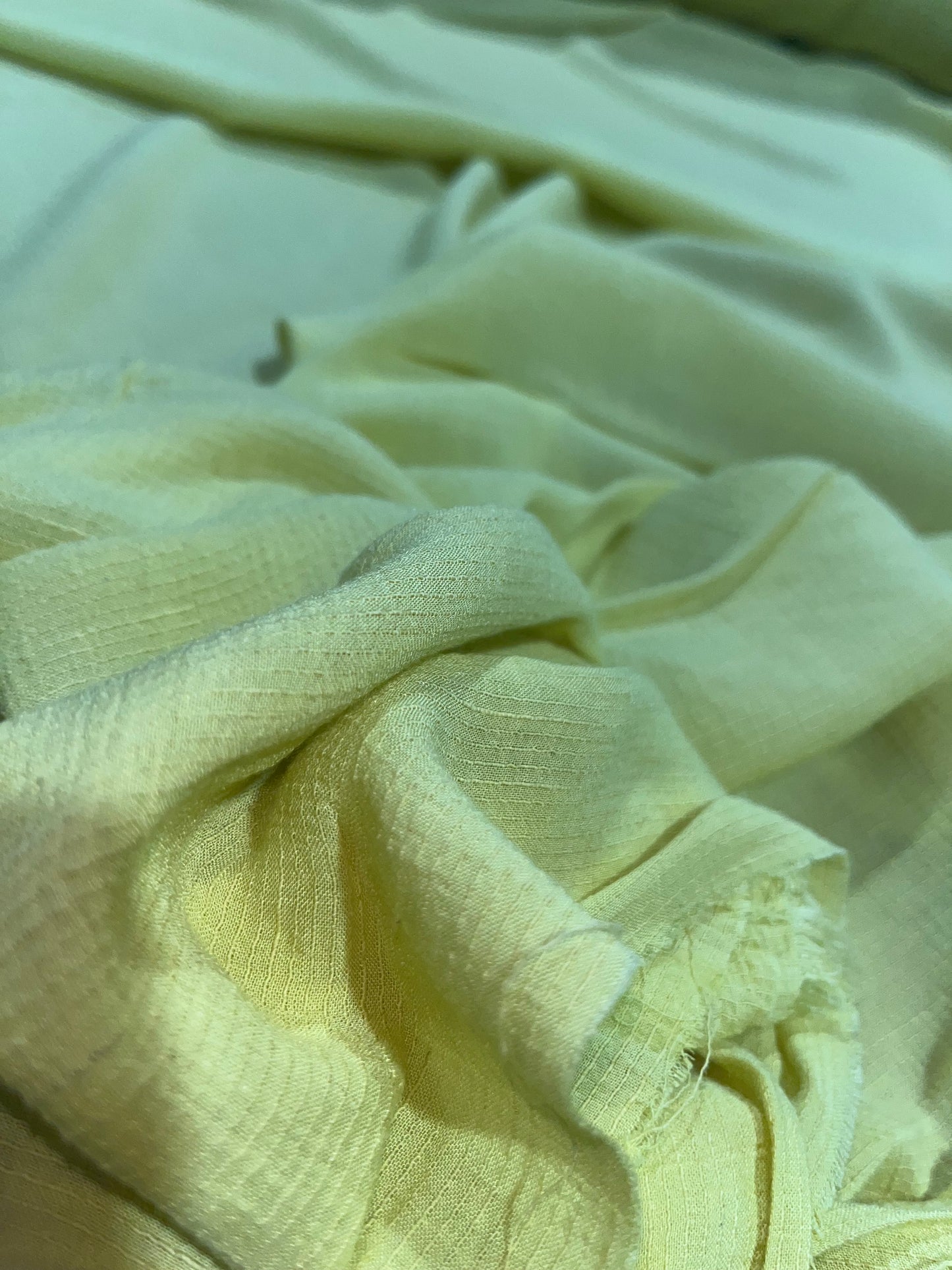 Adèle viscose/cotton/linen BRIGHT YELLOW