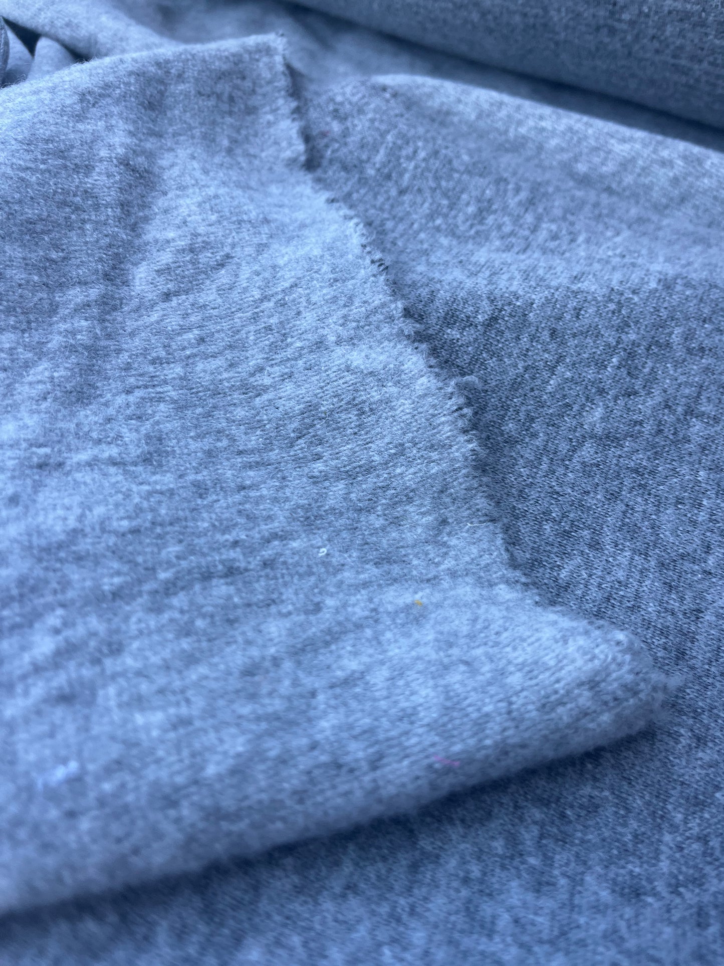 LOUIS 010 Heavy jersey with wool light grey