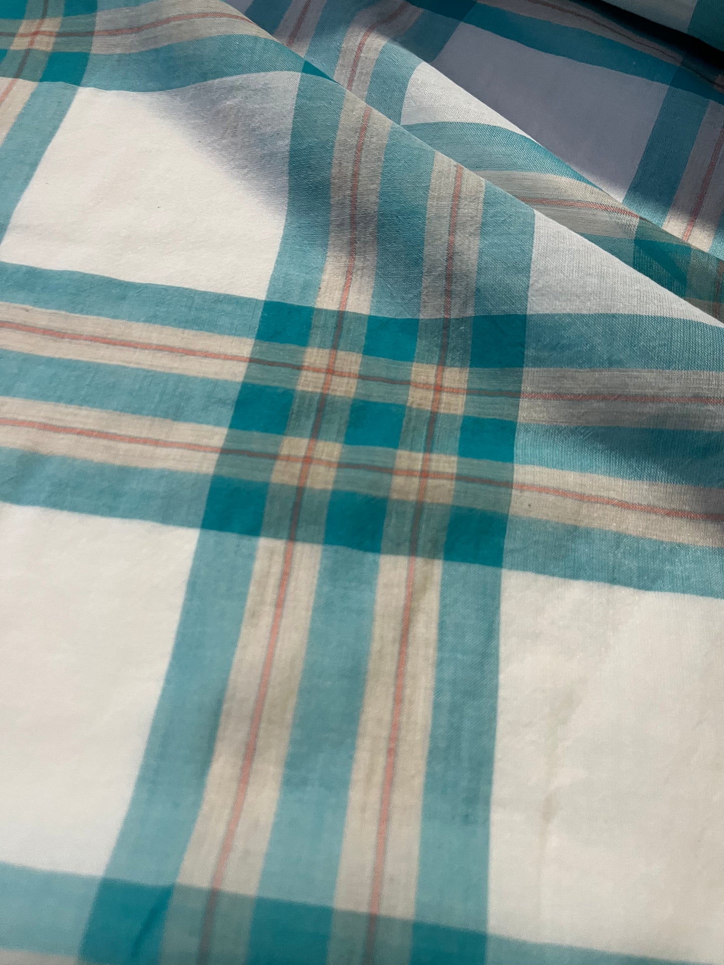 TOM 032 colourwoven cotton voile check