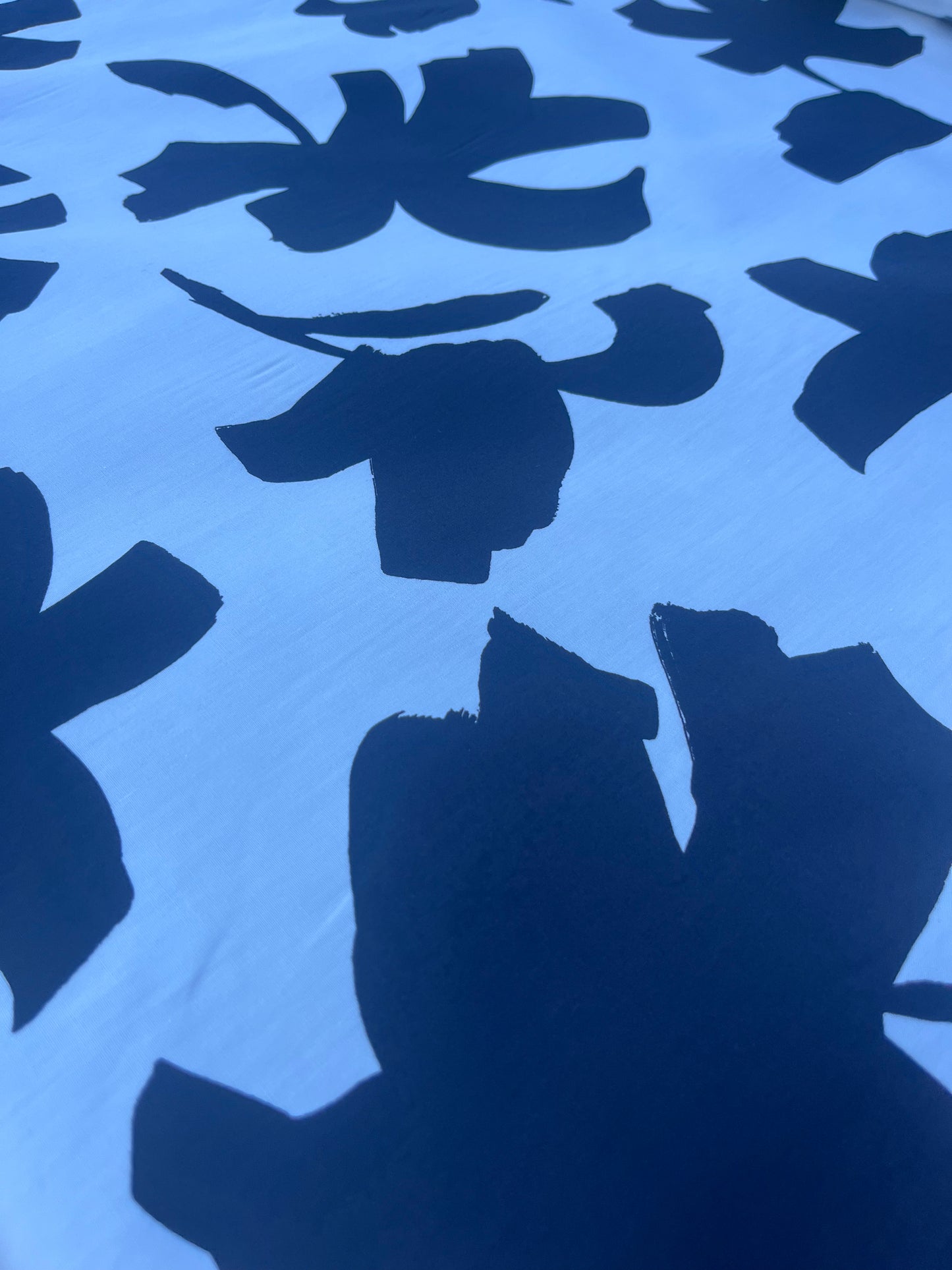 LOUIS 014 cotton poplin with black/white print