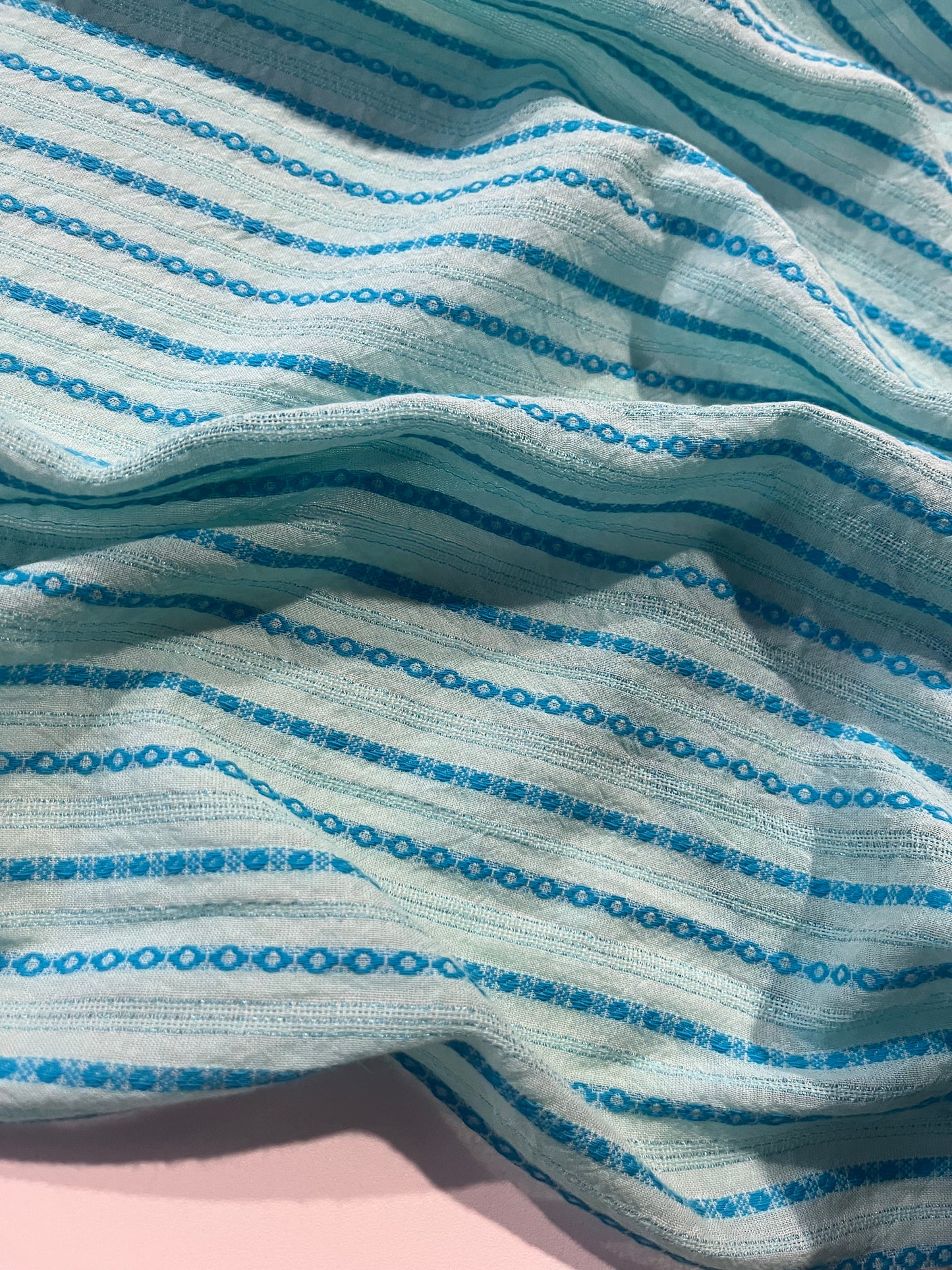 TOM 033 colourwoven cotton voile stripe