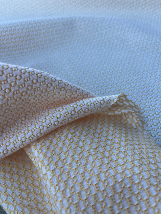 LOUIS 017 jersey jacquard yellow/white