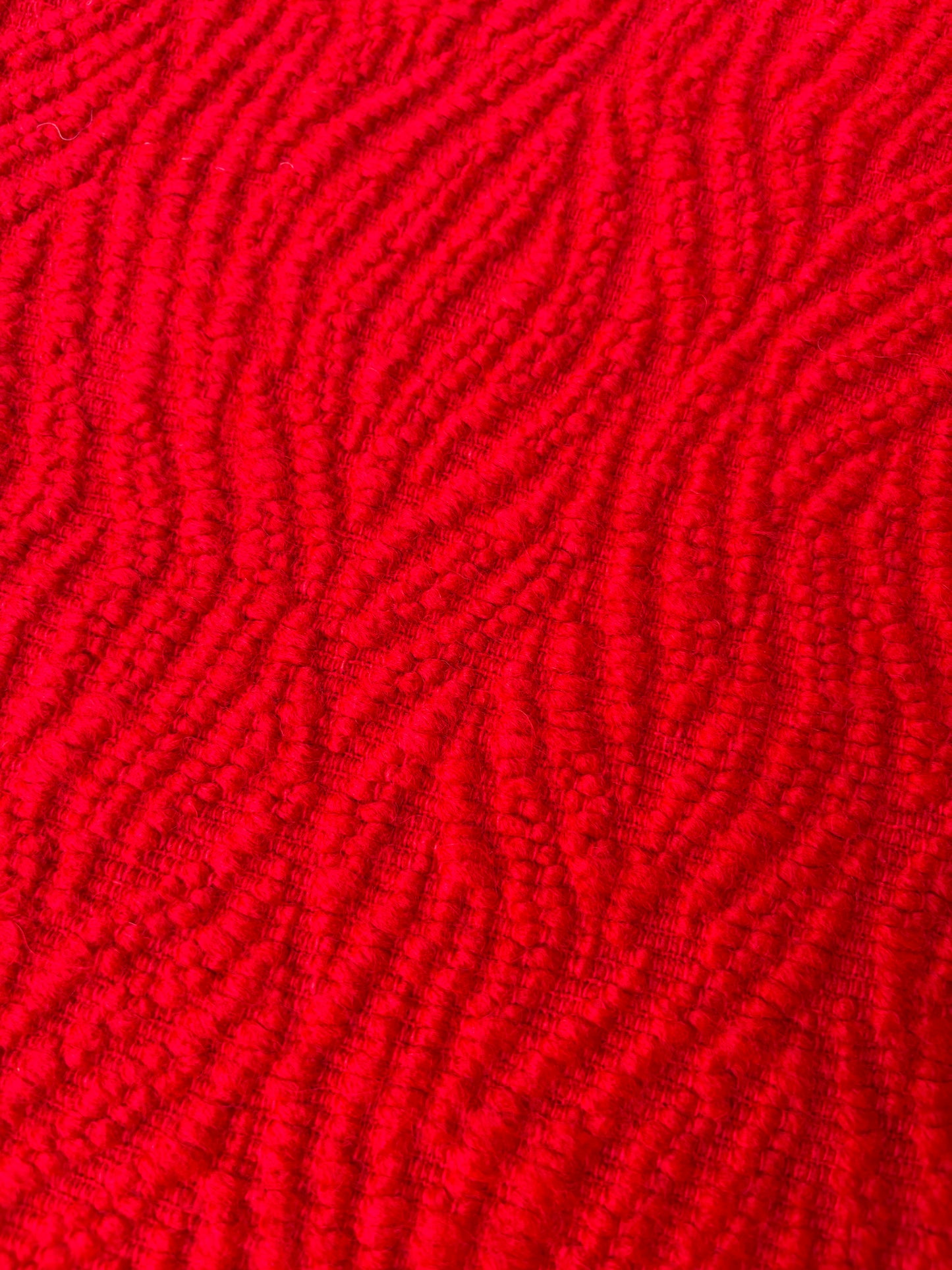 RALPH 053 red heavy woolen coat fabric
