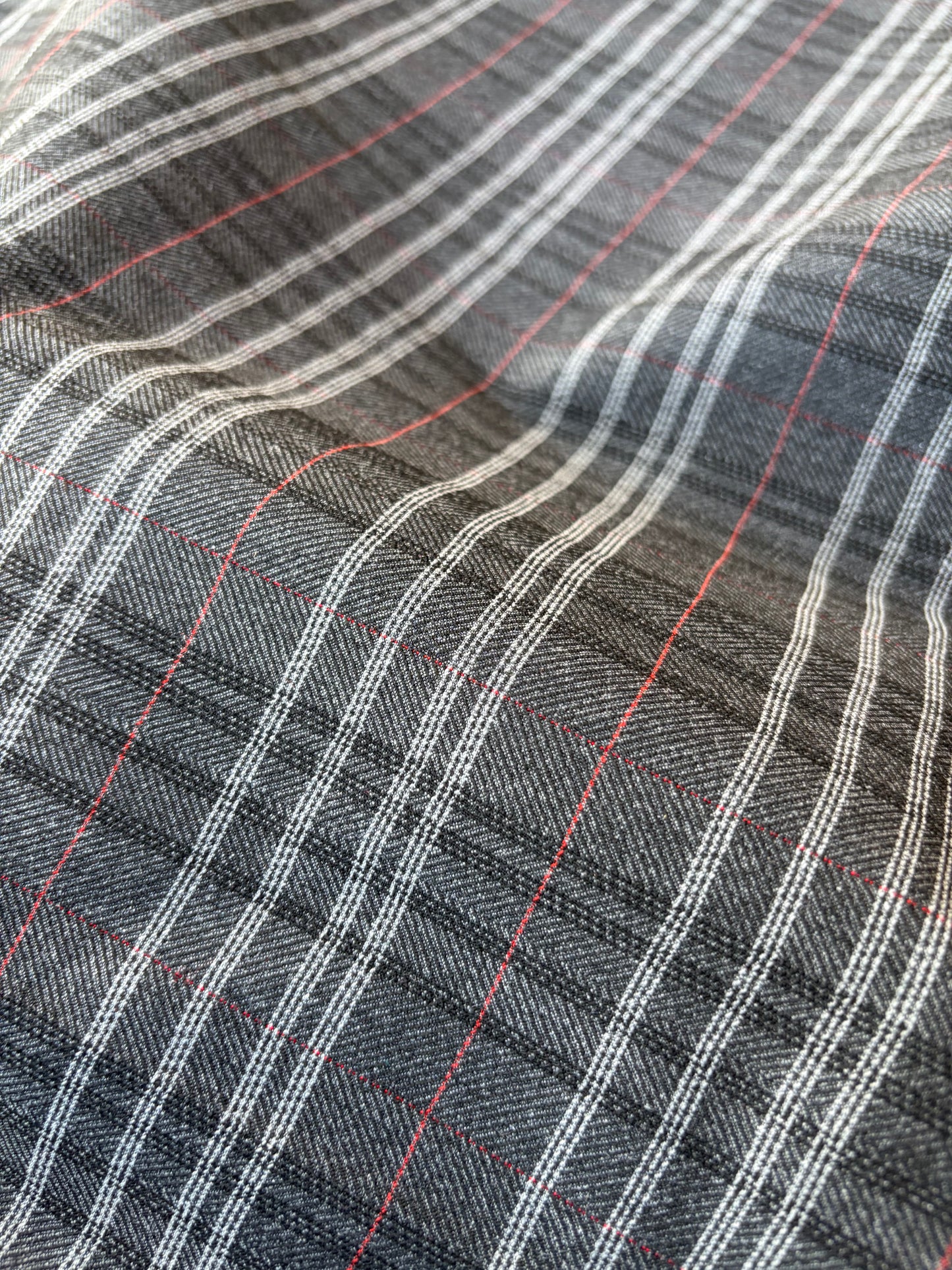 RALPH 055 checkered stretch with wool