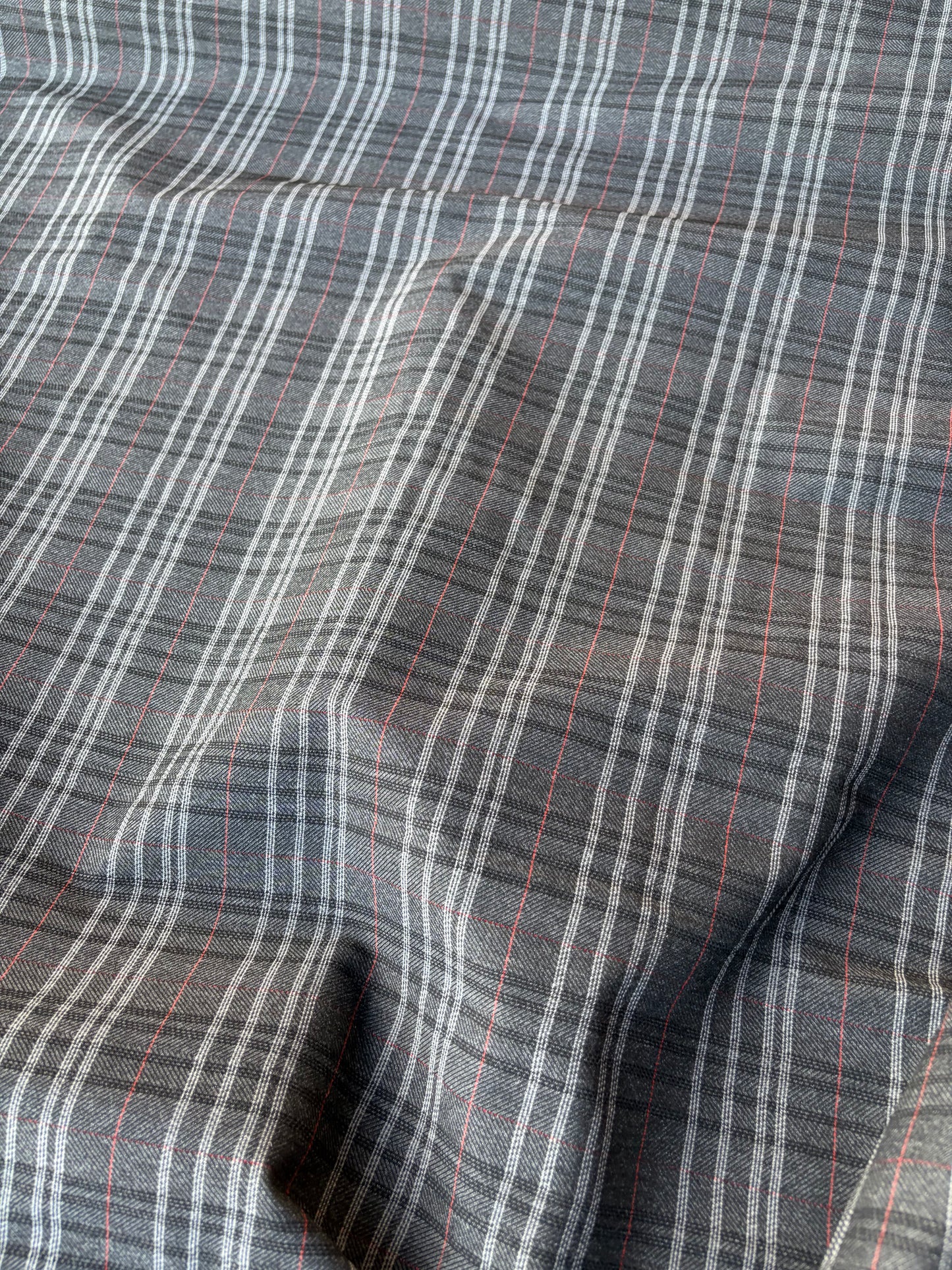 RALPH 055 checkered stretch with wool