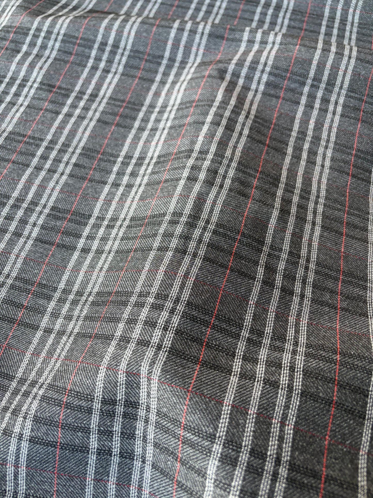 RALPH 055 checkered stretch with wool