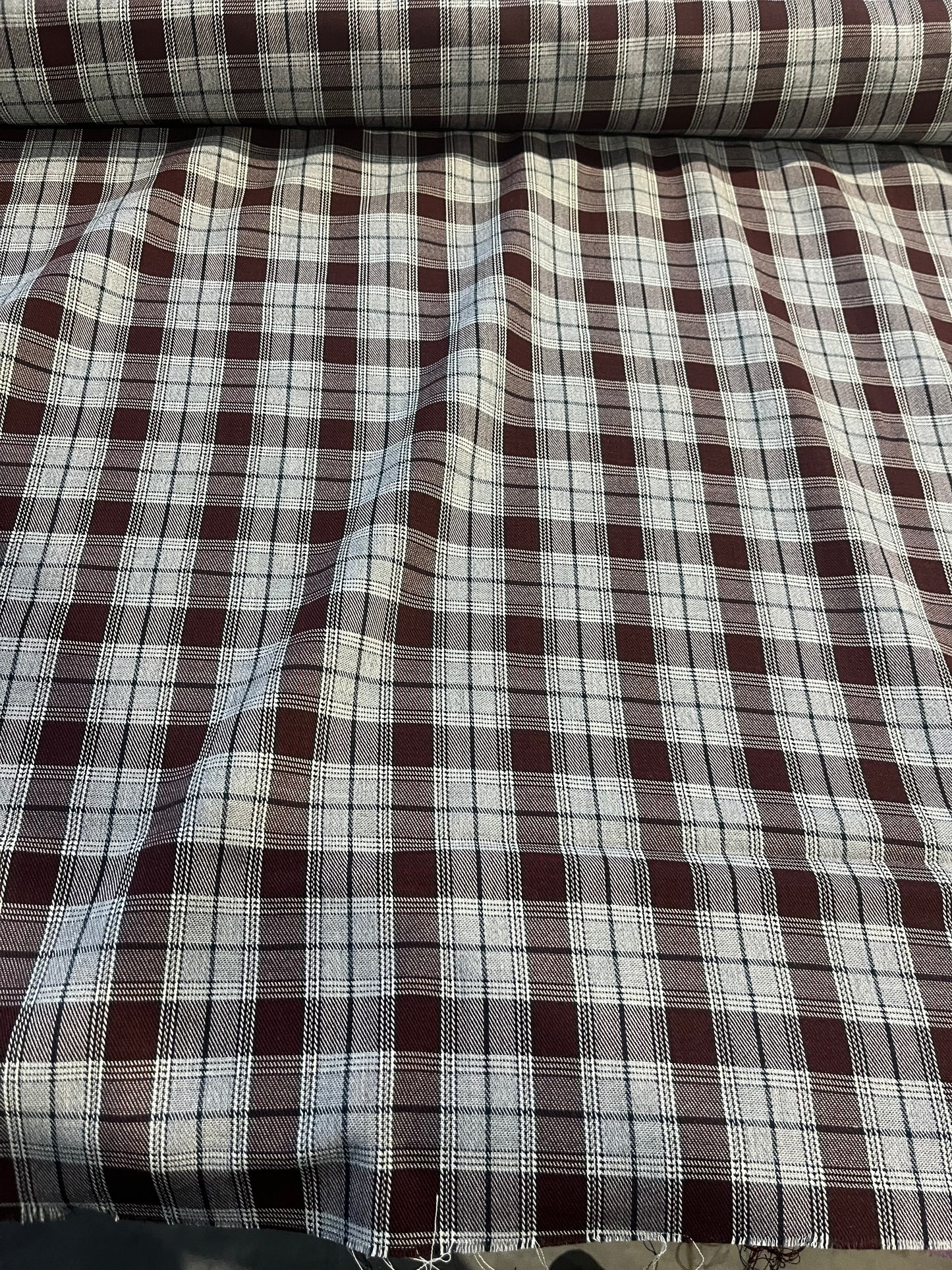 CLAIRE heavy check classical clan design