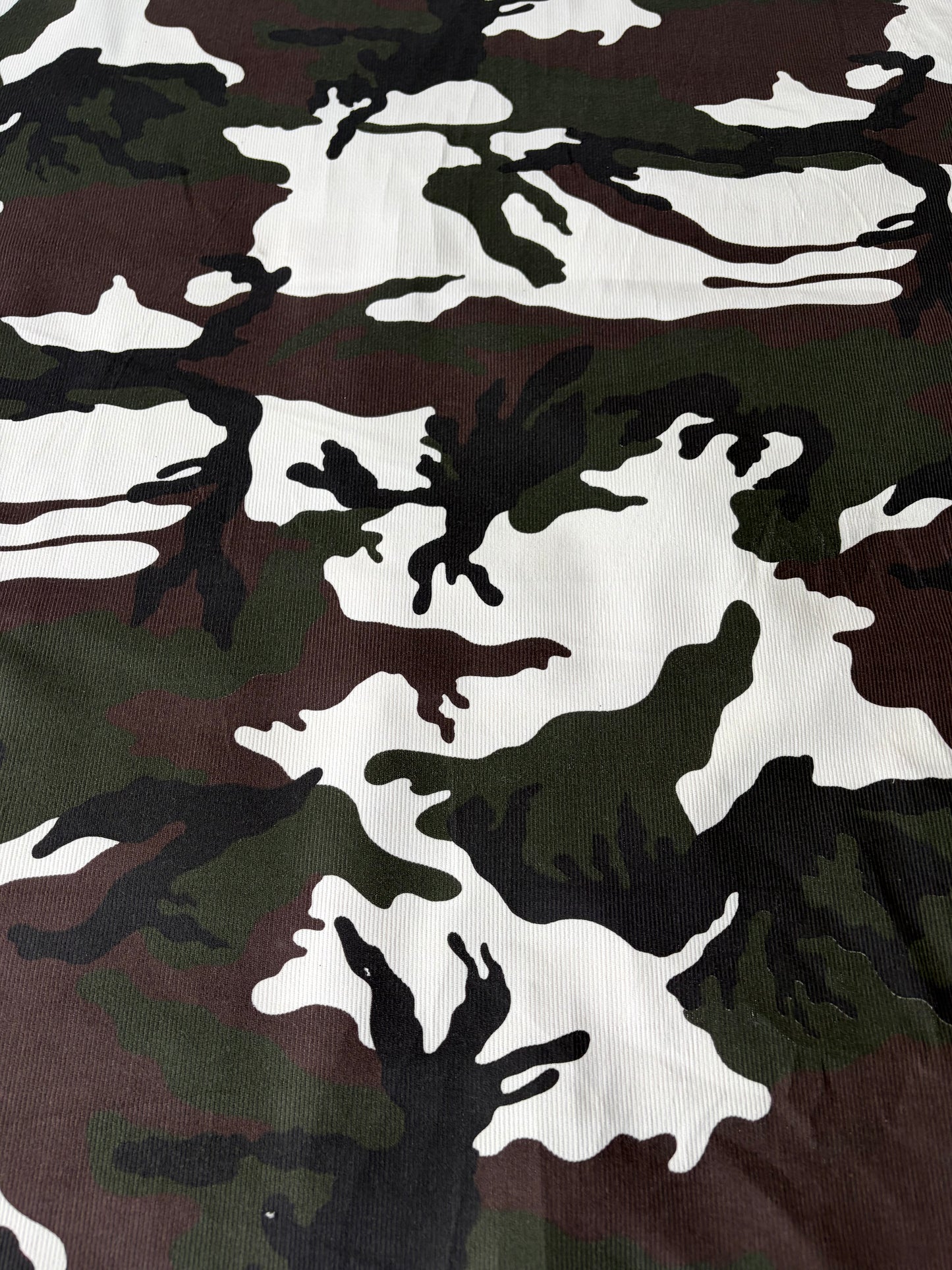 PC ERICA 001 heavy cotton cord camouflage print