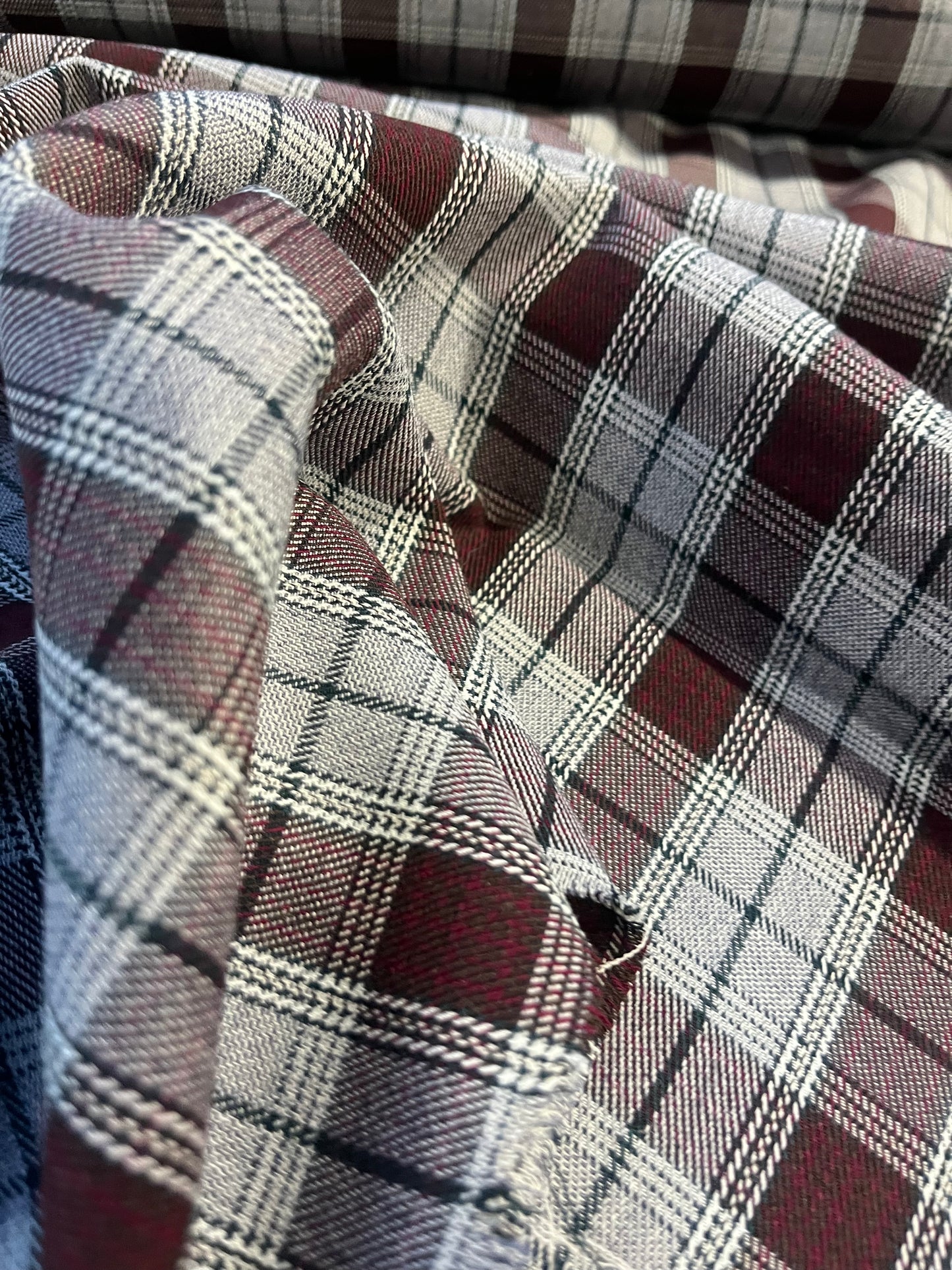 CLAIRE heavy check classical clan design