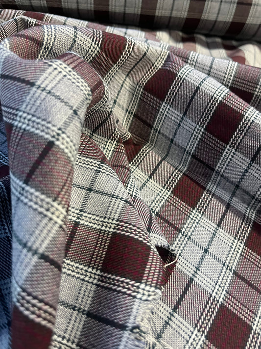 CLAIRE heavy check classical clan design