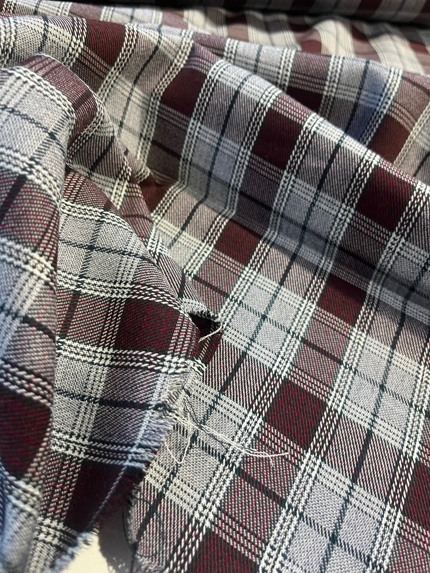 CLAIRE heavy check classical clan design