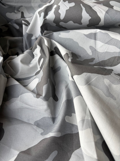 PC ERICA 002 heavy cotton satin camouflage print