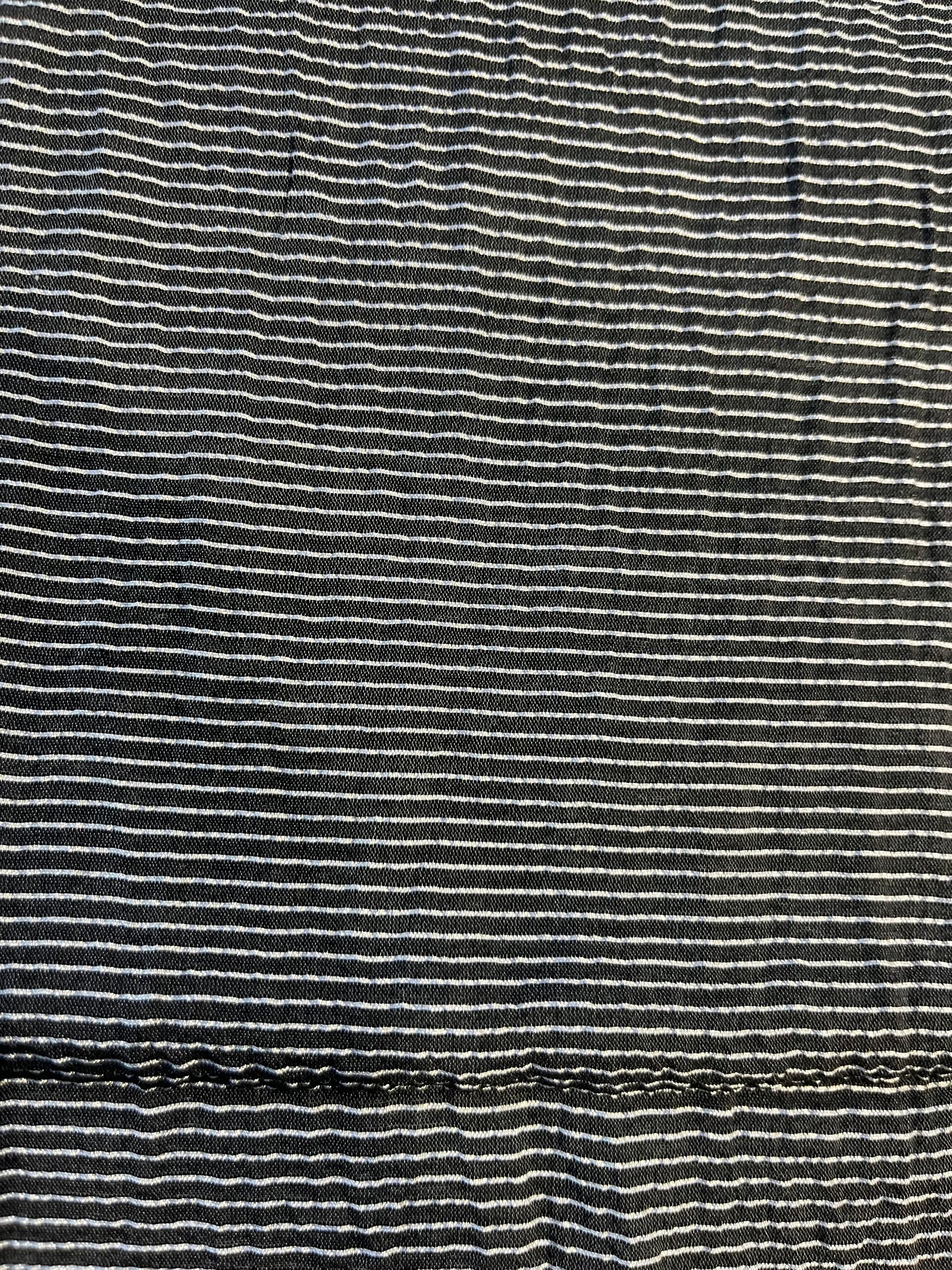 CLAIRE 135 semi transparent stripe in viscose/polyamide