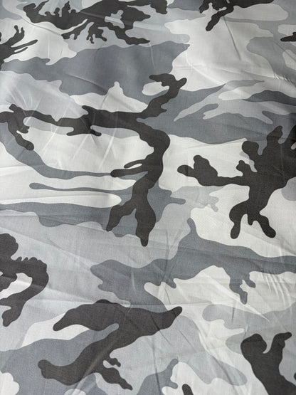 PC ERICA 002 heavy cotton satin camouflage print