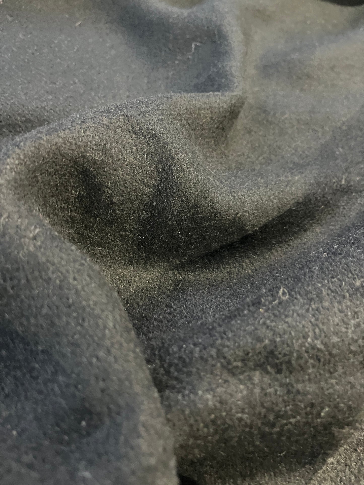 CLAIRE 140 Boiled wool black