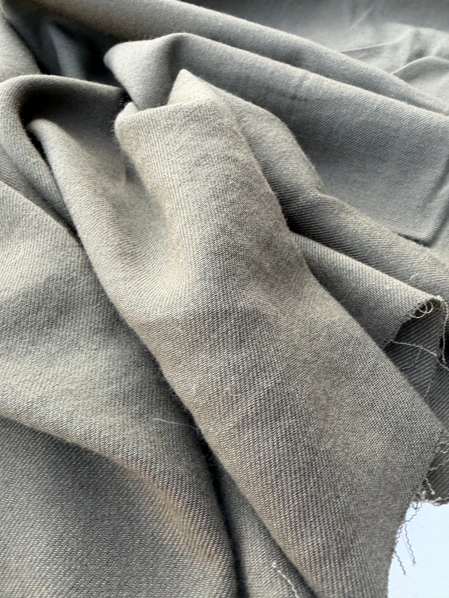 LAUREN 004 khaky  wool stretch suiting fabric